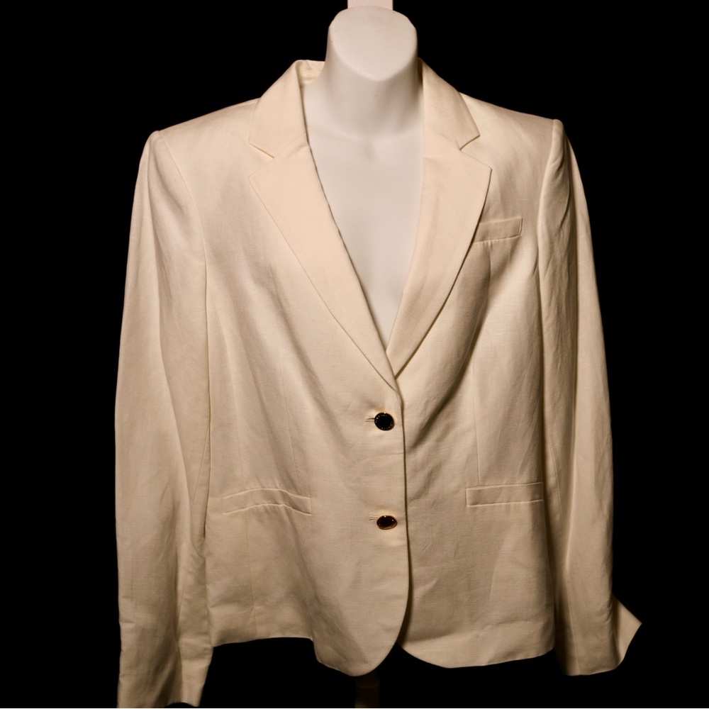 Calvin Klein White Blazer